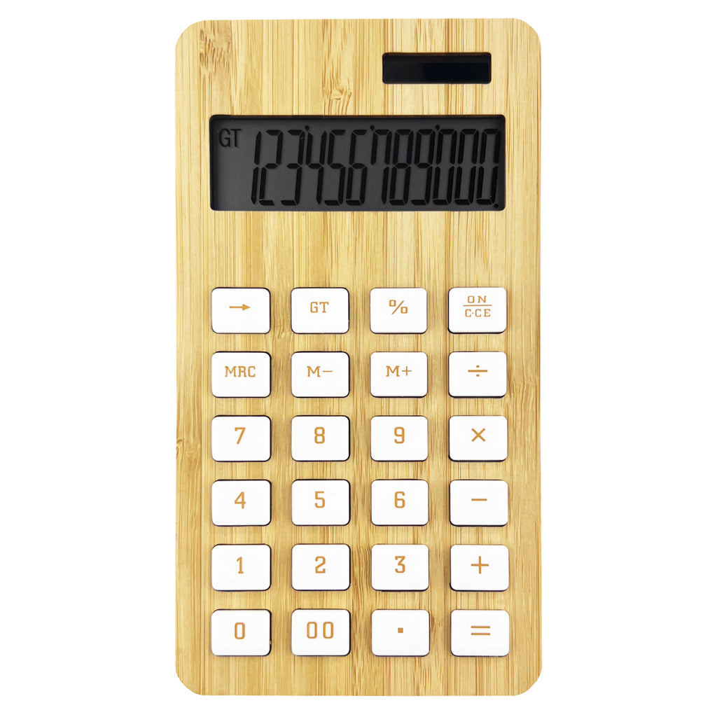 Bamboo Calculator - Simply Merchandise