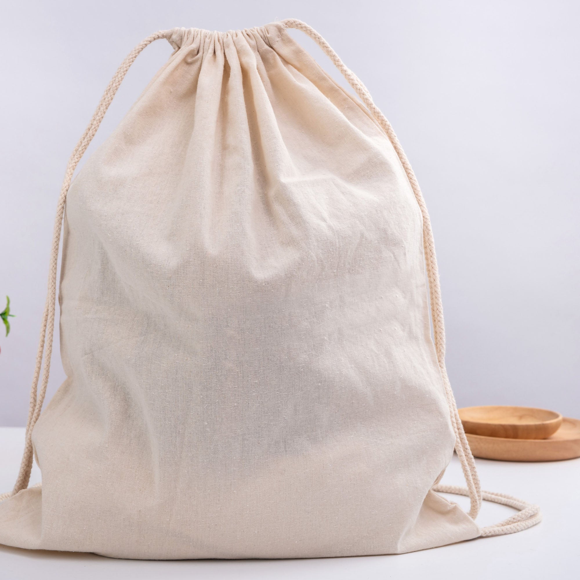 Calico Library Bag Drawstrings - Simply Merchandise