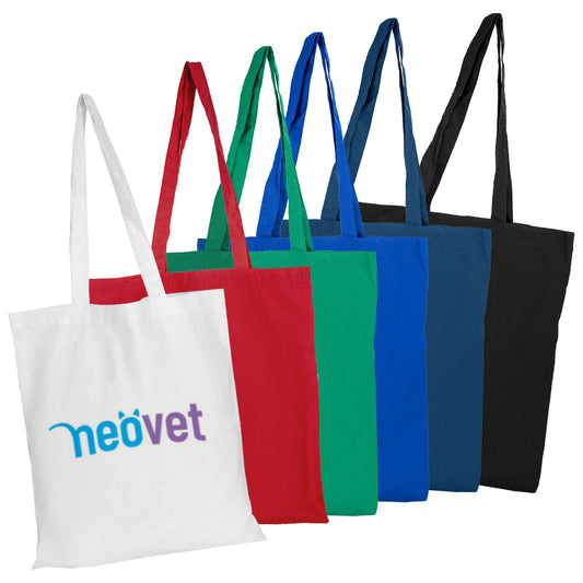 Coloured Calico Bag no Gusset - Simply Merchandise