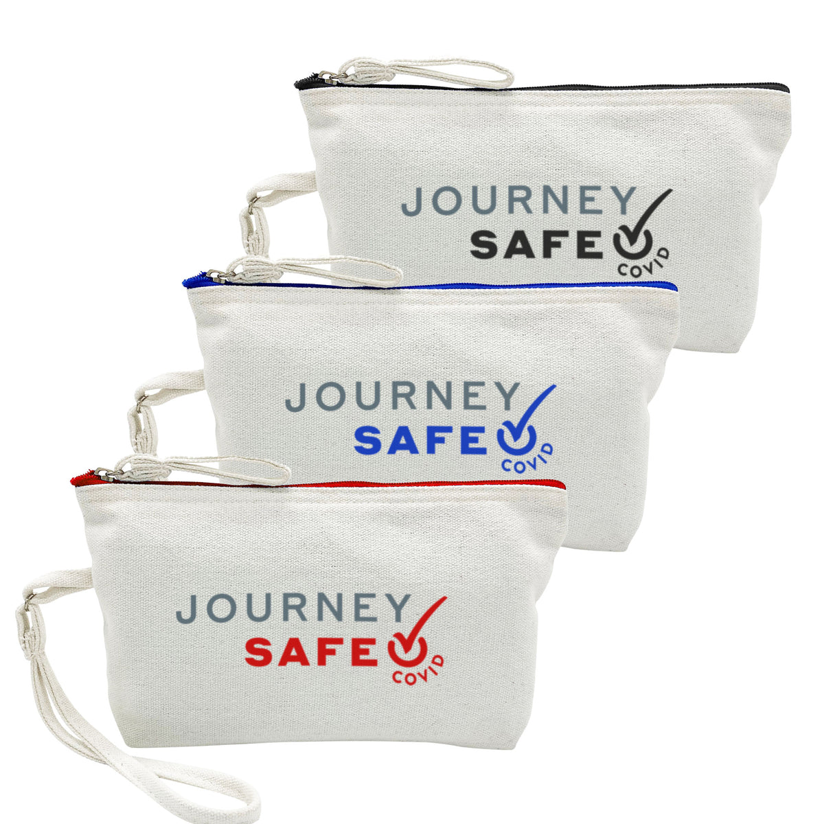 Canvas Cosmetic Bag with custom branded logo - Simply Merchandise