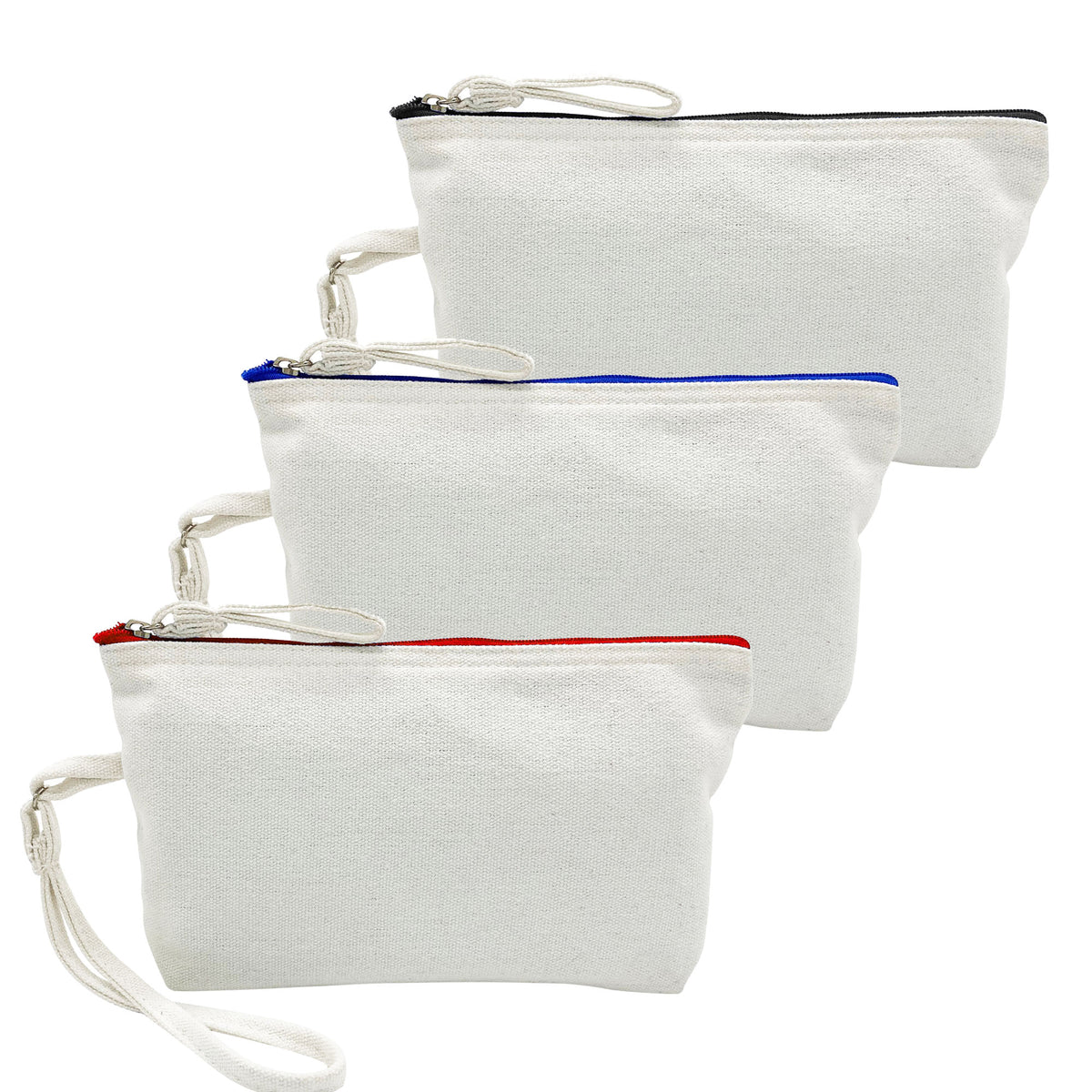 Canvas Cosmetic Bag with custom branded logo - Simply Merchandise