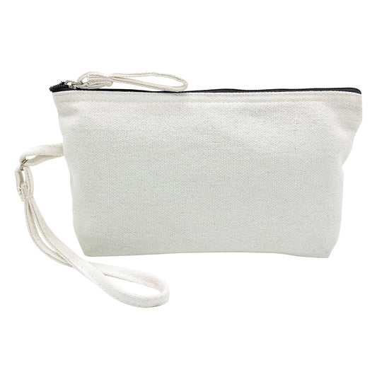 Canvas Cosmetic Bag with custom branded logo - Simply Merchandise