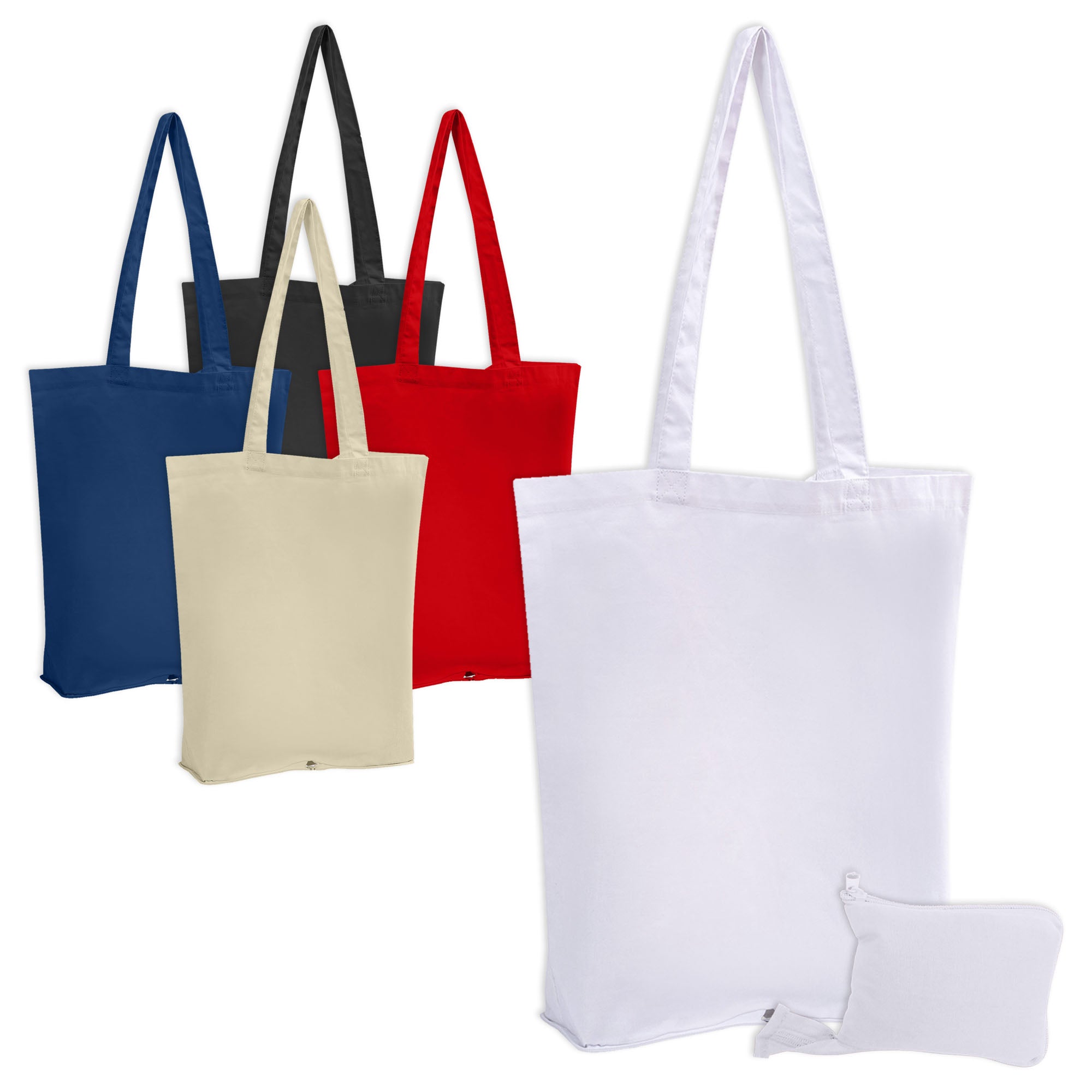 Foldable Calico Bag - Simply Merchandise