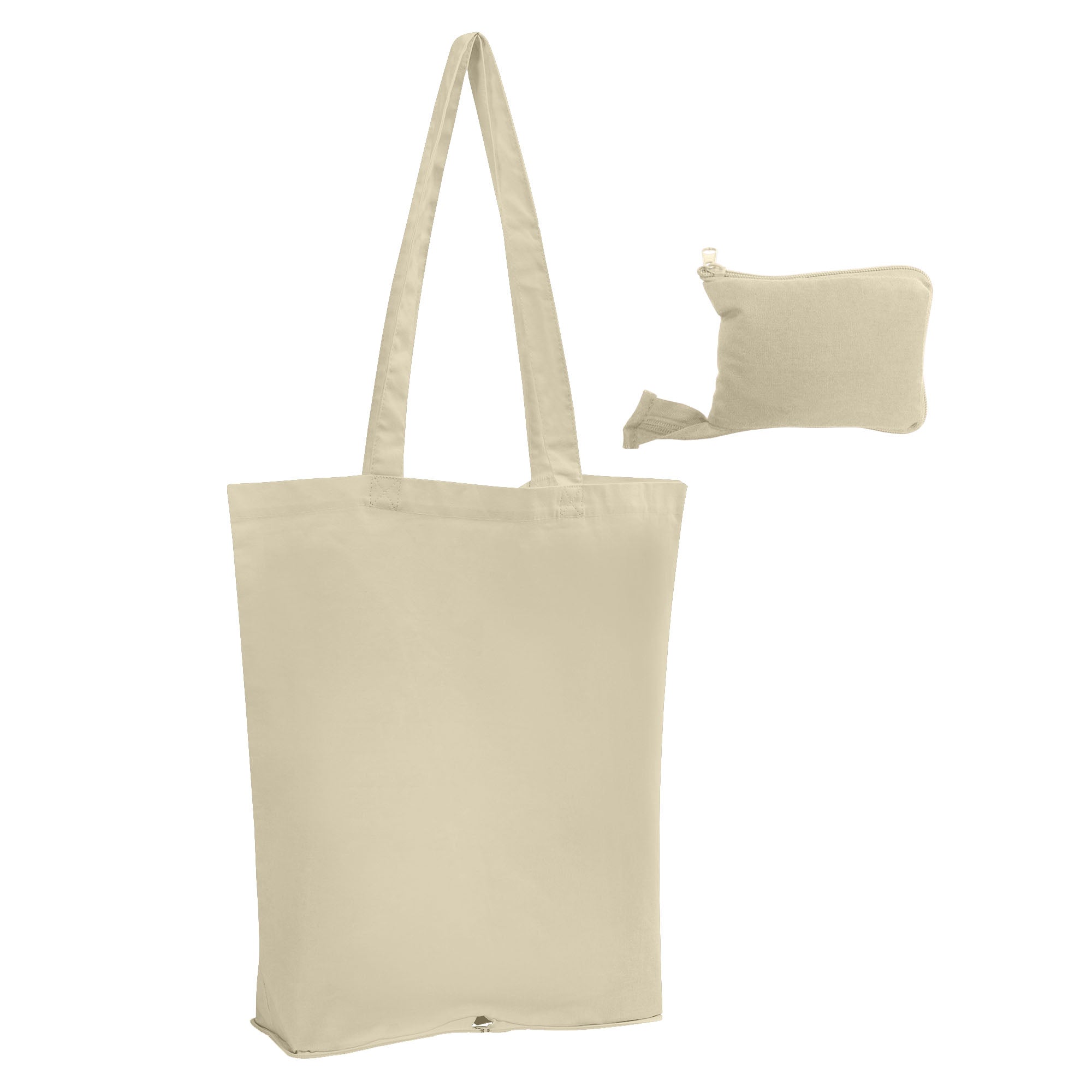 Foldable Calico Bag - Simply Merchandise