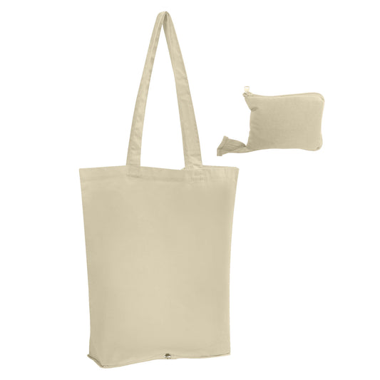 Foldable Calico Bag - Simply Merchandise