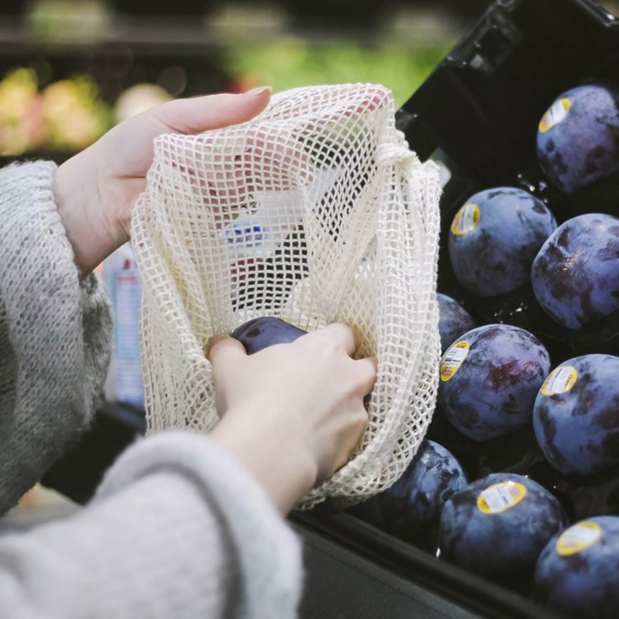 Cuban Cotton Mesh Produce Bag - Simply Merchandise