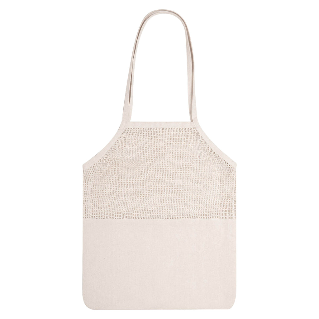 Jamaica Mesh Calico Tote Bag - Simply Merchandise