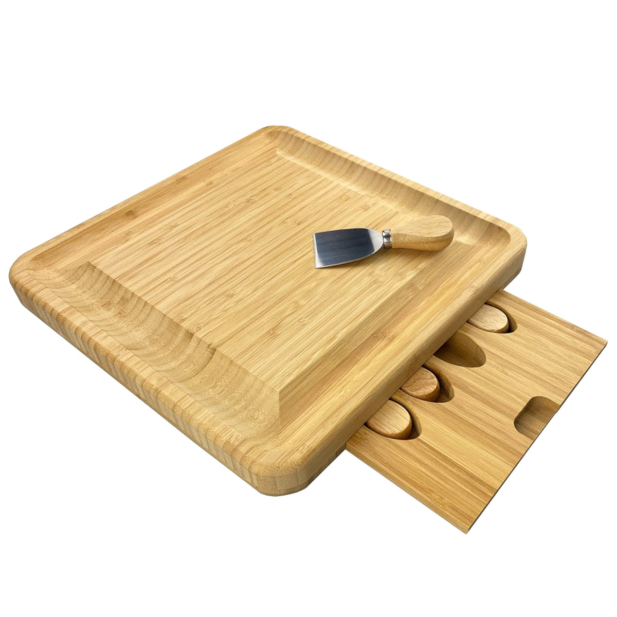 Maison Cheeseboard and Knife Set with custom branded logo - Simply Merchandise