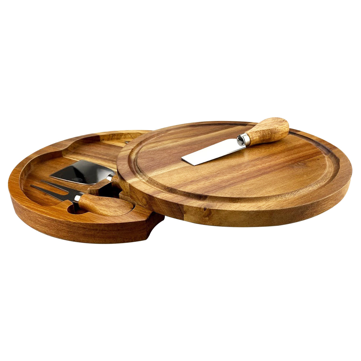Exquisite Cheeseboard and Knife Set with custom branded logo - Simply Merchandise