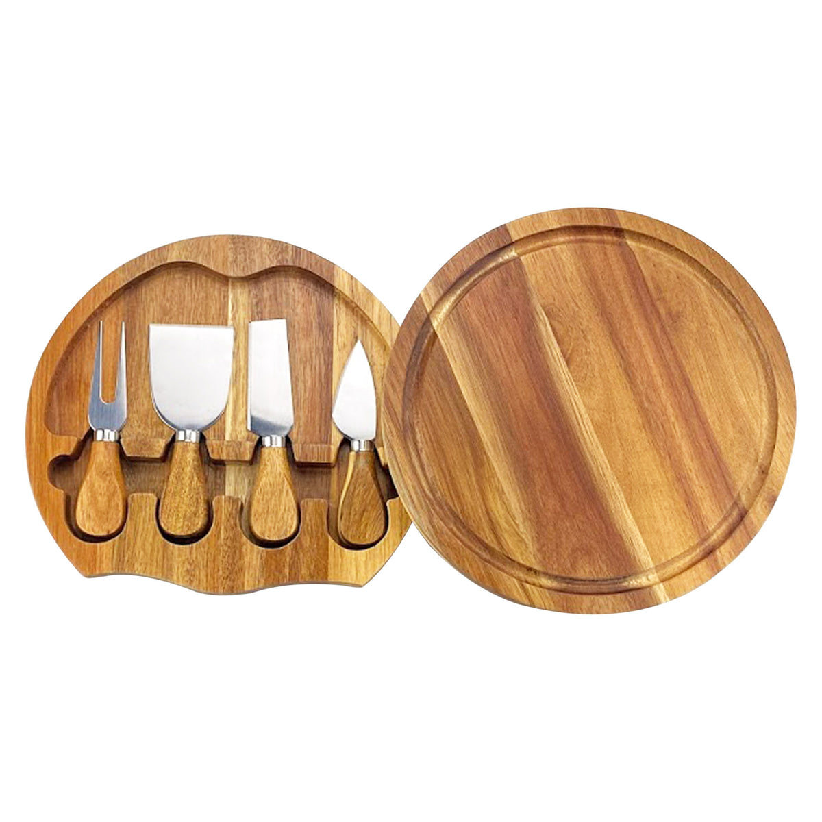 Exquisite Cheeseboard and Knife Set with custom branded logo - Simply Merchandise