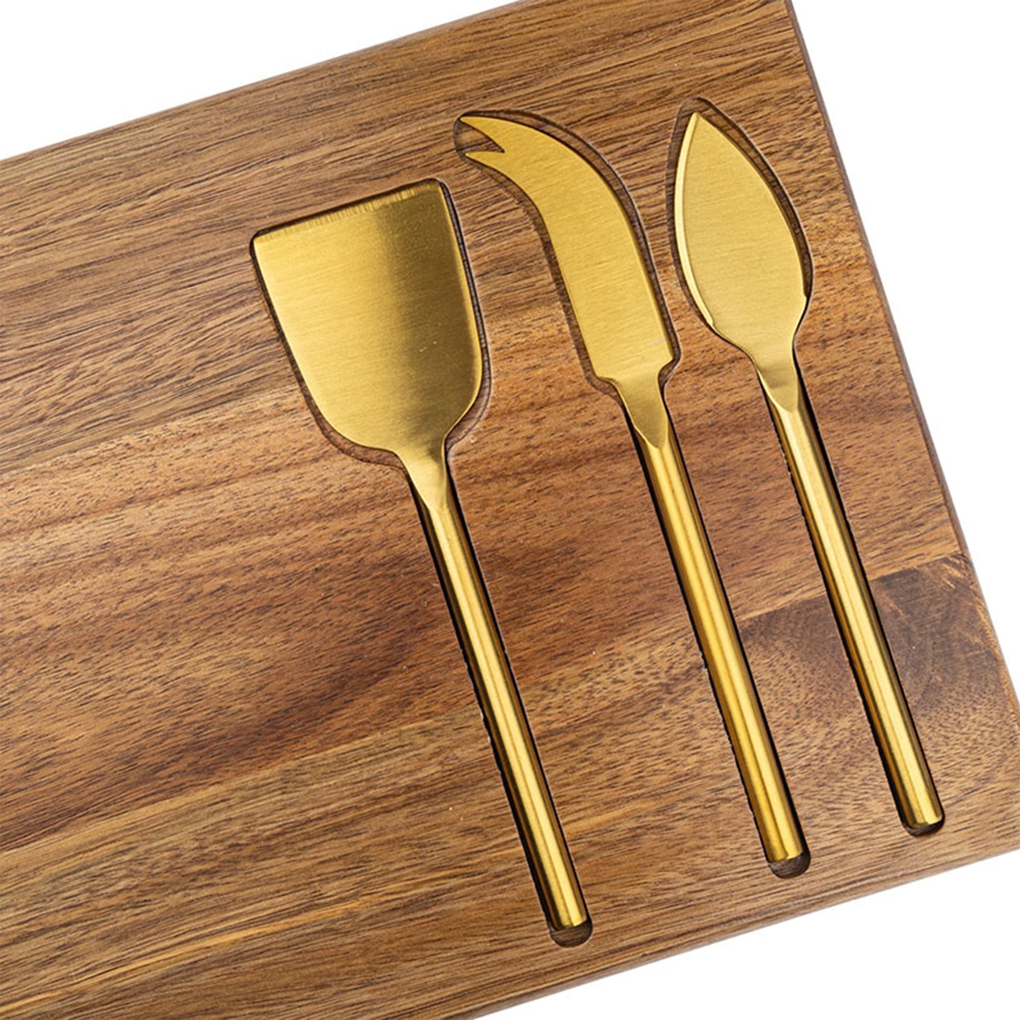 Yeto Cheeseboard and Knife Set - Simply Merchandise