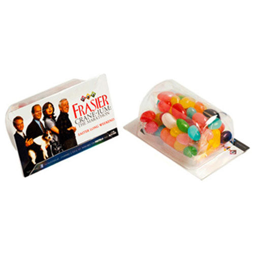 Jelly Beans 50g  (Mixed & Corp Colours) with custom branded logo - Simply Merchandise
