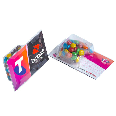 Small Biz Card Treats with Mini M&Ms 14g - Simply Merchandise