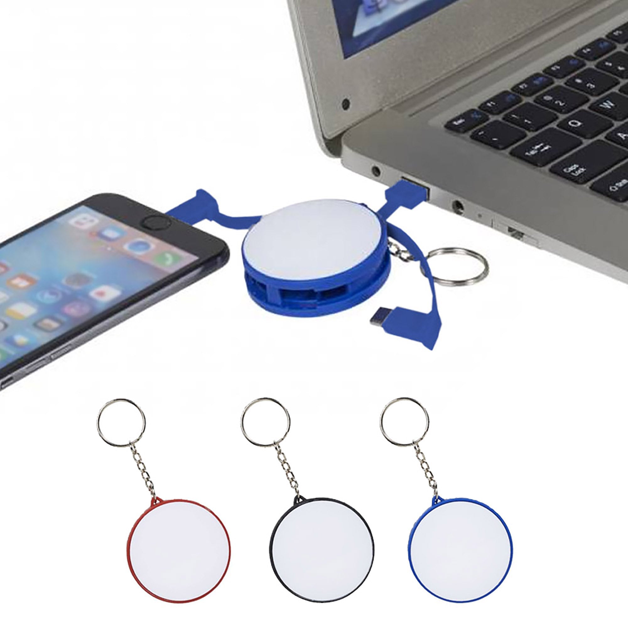 Charging Cable Key Ring - Simply Merchandise