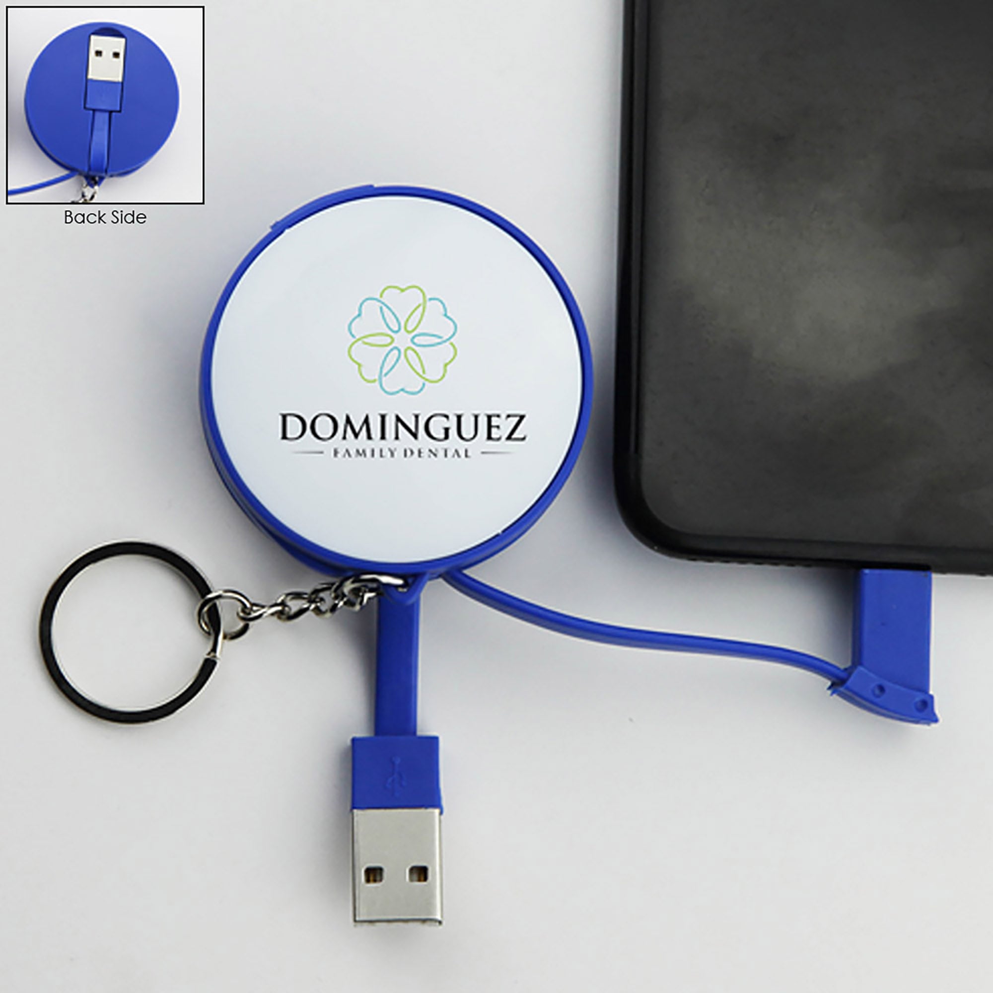 Charging Cable Key Ring - Simply Merchandise