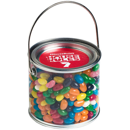 Medium PVC Bucket filled with Jelly Beans 400g - Simply Merchandise