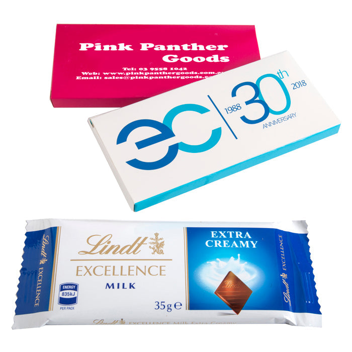 Lindt Bar 35g in Printed Box - Simply Merchandise