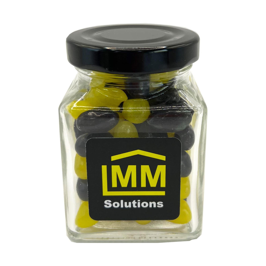 Small Glass Jar with Jelly Beans 100g - Simply Merchandise