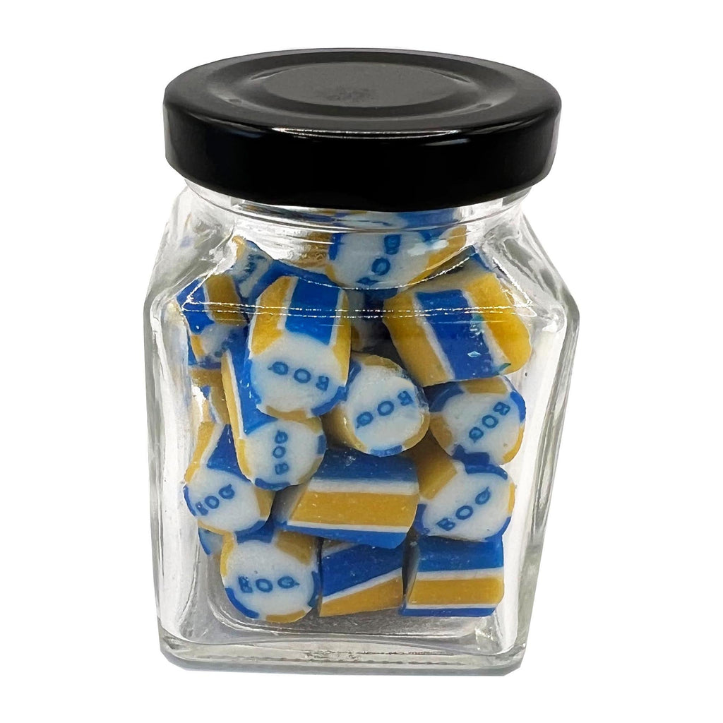 Small Glass Jar with Rock Candy 70g - Simply Merchandise