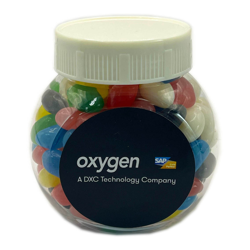 Plastic Jar with Jelly Beans 170g - Simply Merchandise