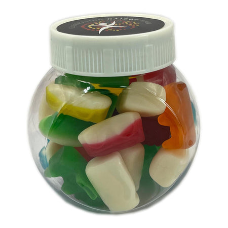 Plastic Jar filled with Mixed Lollies 135g - Simply Merchandise