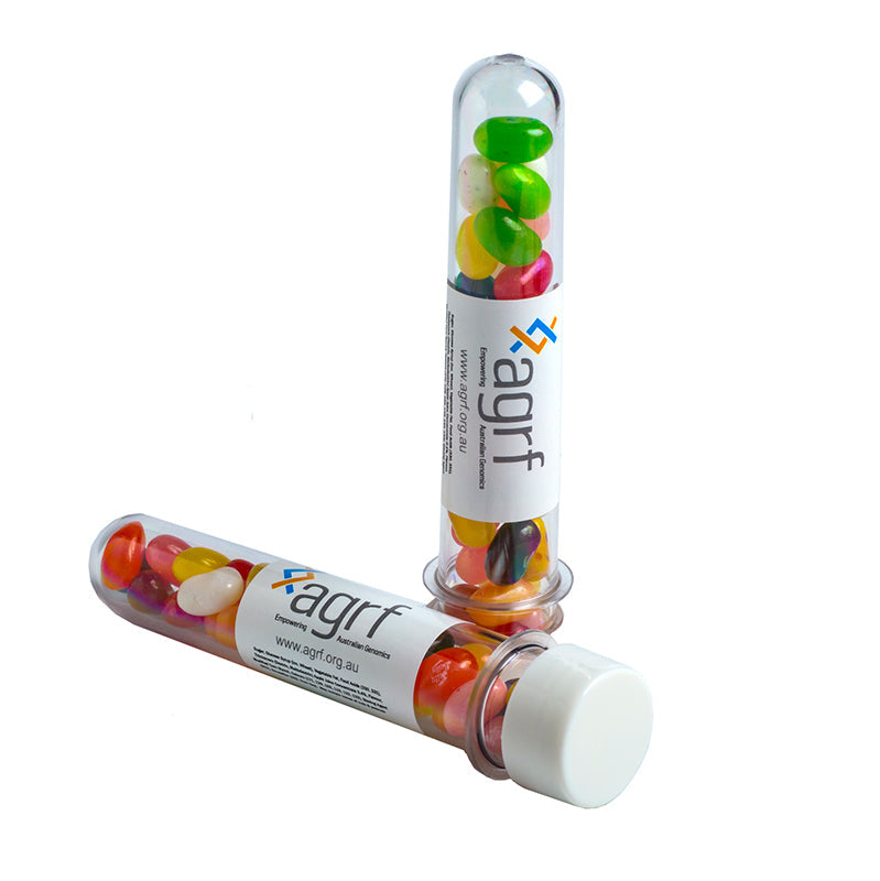 Test Tube filled with JELLY BELLY Jelly Beans 40g - Simply Merchandise