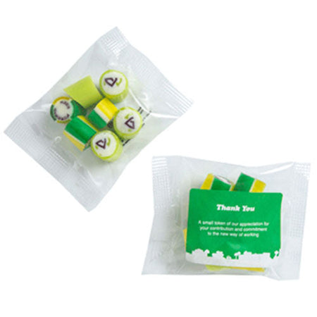 Branded Rock Candy in Bag with Sticker - Simply Merchandise