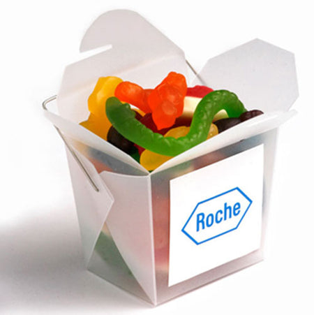 Frosted Noodle Box with Mixed Lollies 100g - Simply Merchandise