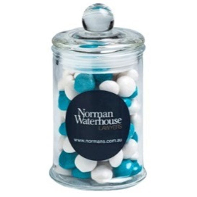 Small Apothecary Jar with Chewy Fruits 115g - Simply Merchandise