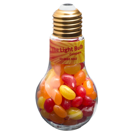 Light Bulb with Jelly Beans 100g - Simply Merchandise