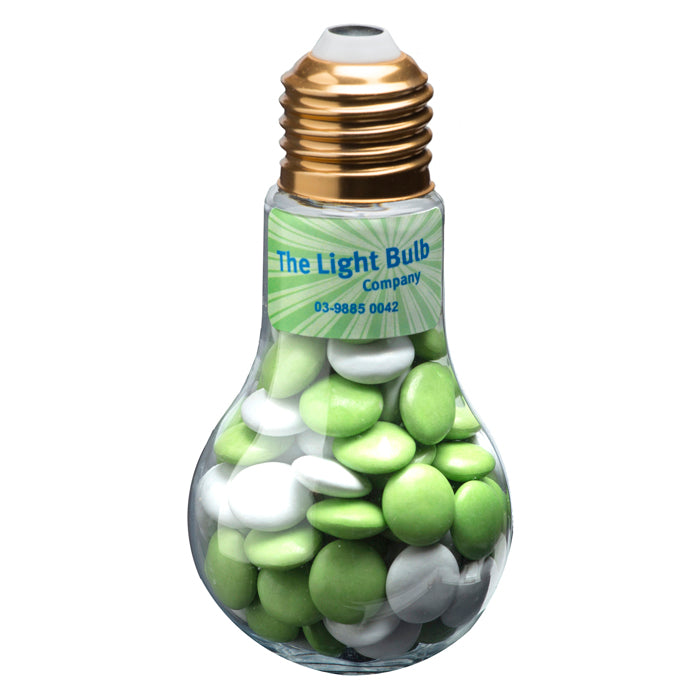 Light Bulb with Choc Beans 100g - Simply Merchandise