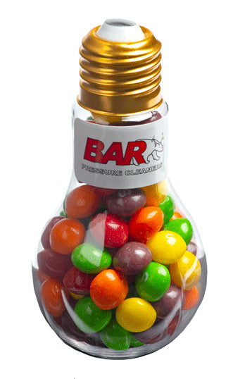 Light Bulb with Skittles 100g - Simply Merchandise