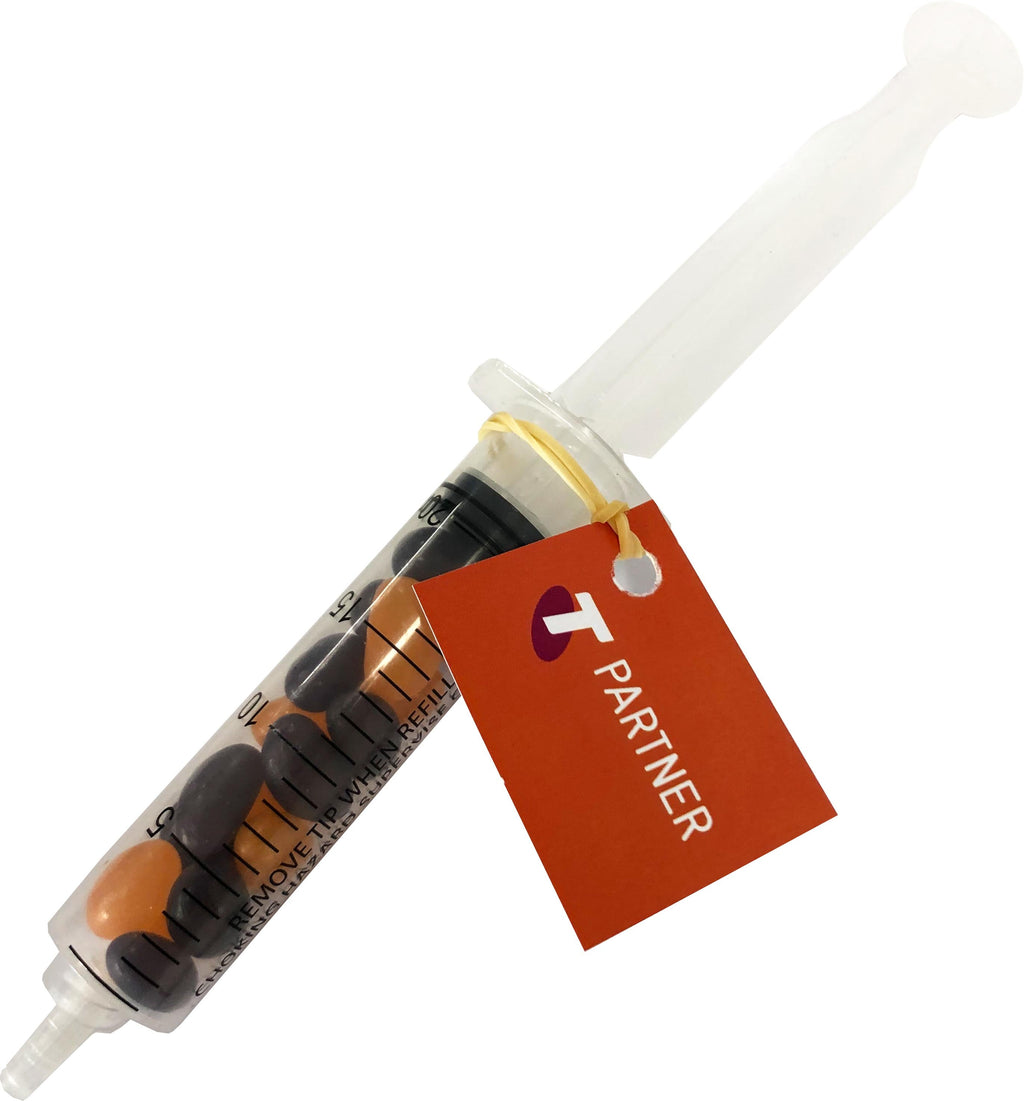 Syringe filled with Jelly Beans 20g - Simply Merchandise