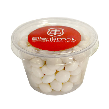 Tub filled with Mints 100g - Simply Merchandise