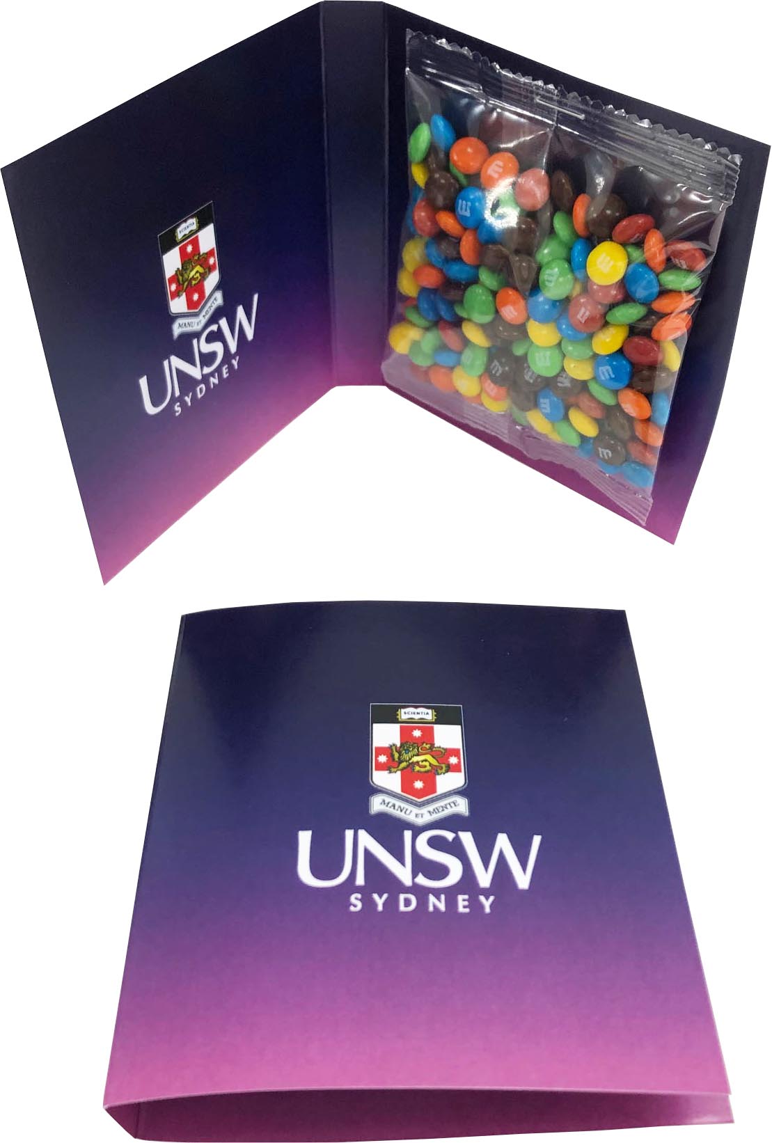 Gift Card with 50g M&M bag - Simply Merchandise