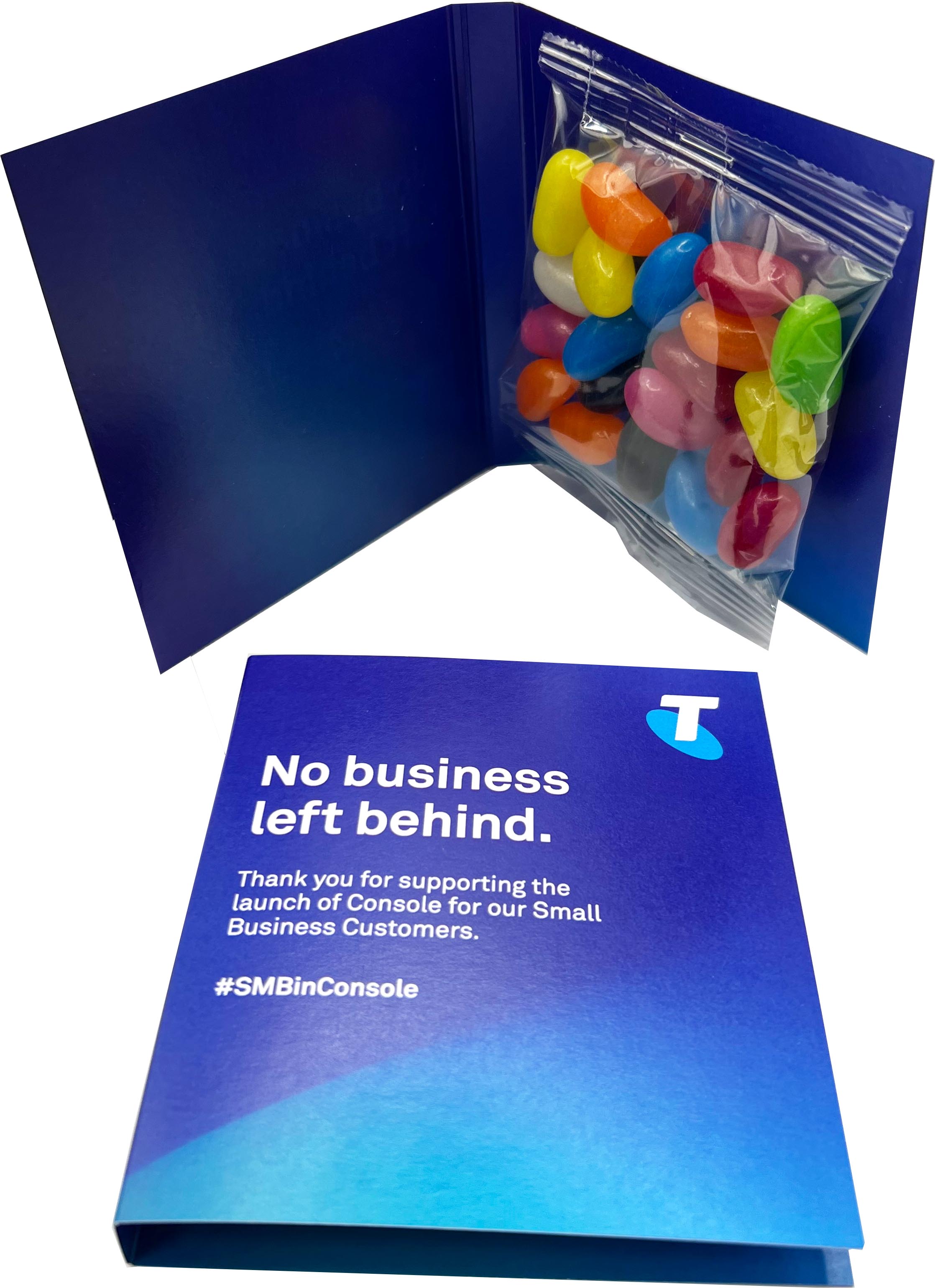 Gift Card with 50g  AUSSIE Jelly Bean Bag - Simply Merchandise