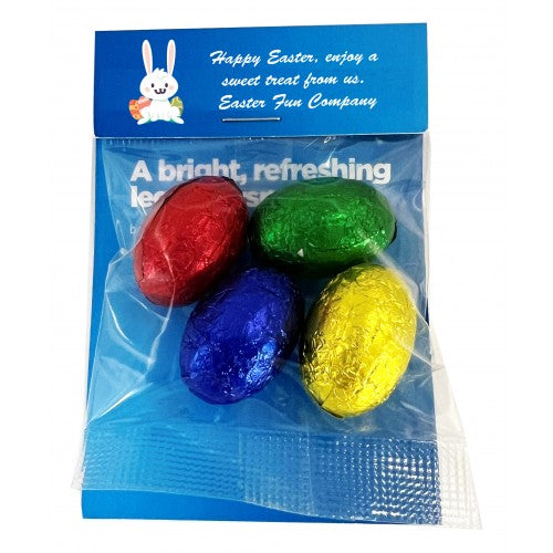 Billboard with Mini Solid Easter Eggs x4 - Simply Merchandise