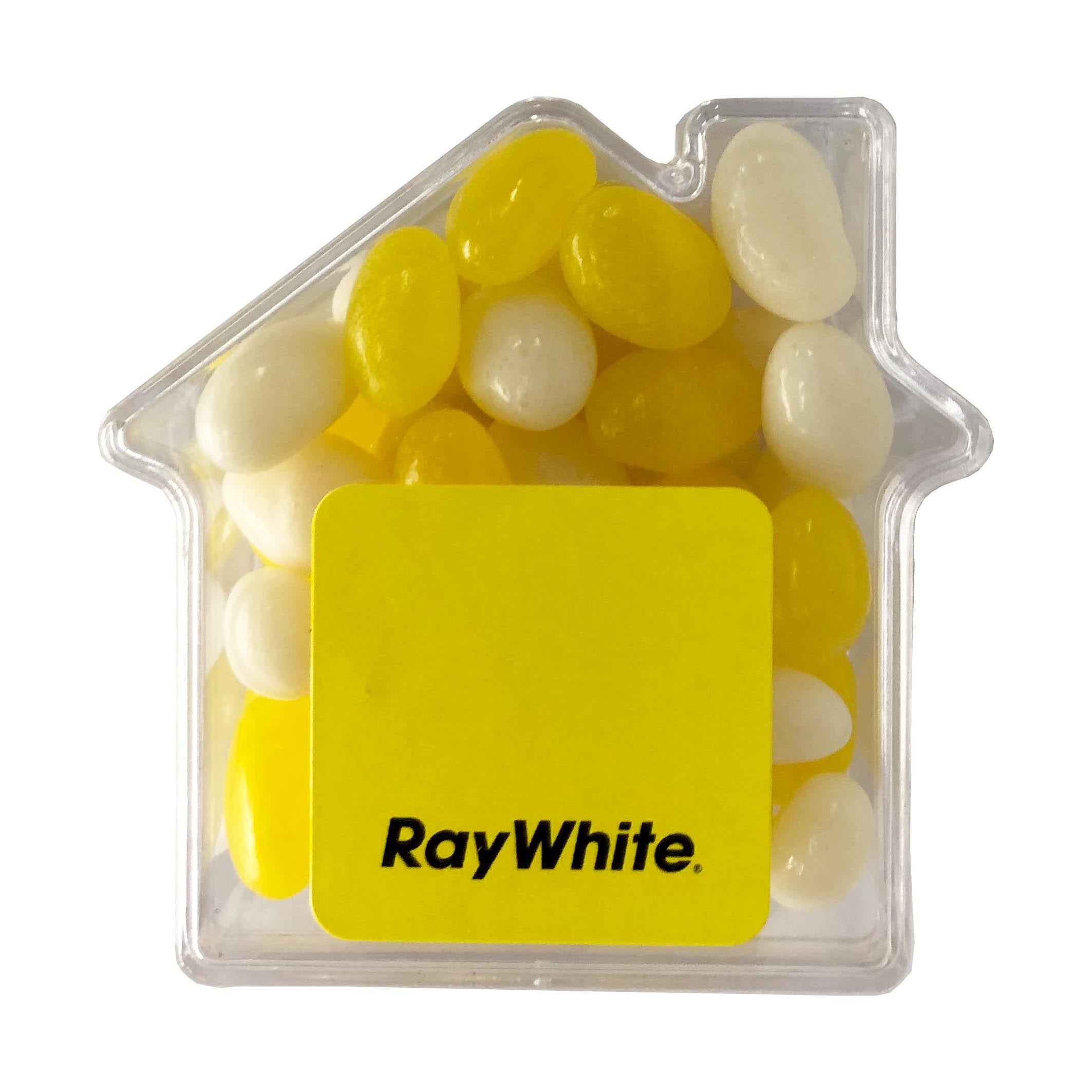 Jelly Beans in Acrylic House 50g - Simply Merchandise