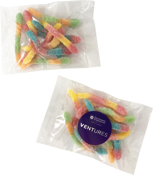 Sour Worms 50g - Simply Merchandise