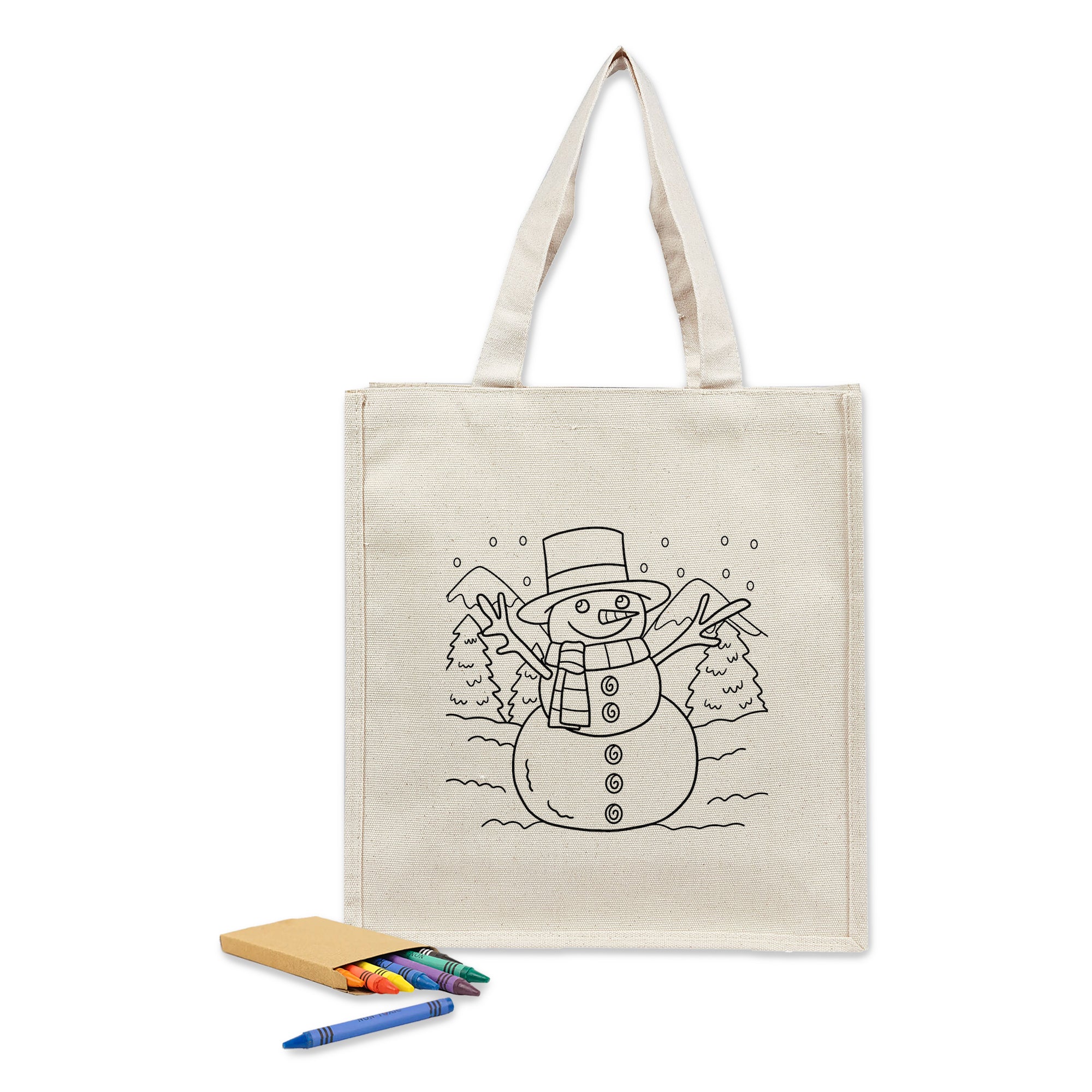 Colouring Executive Canvas Tote Bag - Simply Merchandise