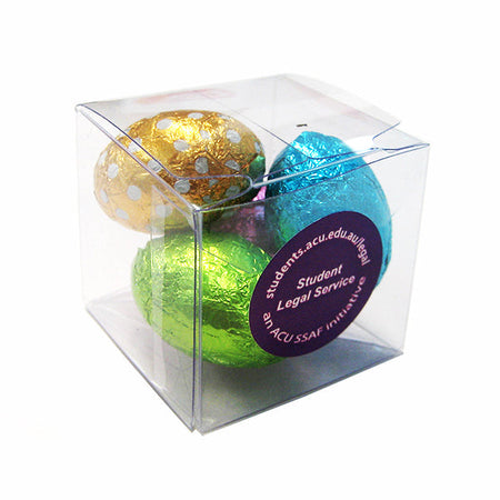 Small Cube with Mini Easter Eggs - Simply Merchandise