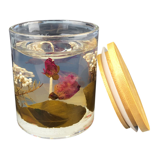 Floral Candle - Simply Merchandise