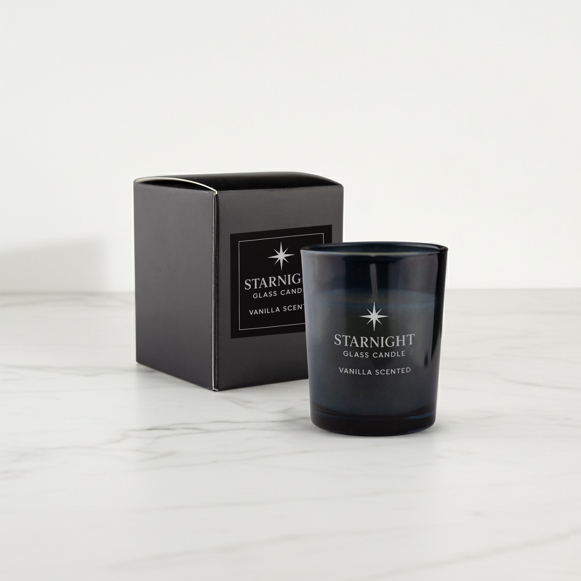 StarNight Glass Candle - Simply Merchandise