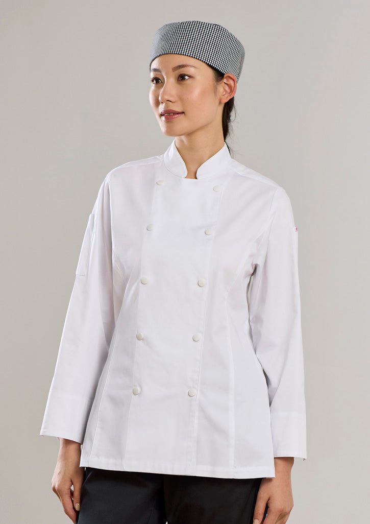 Womens Gusto Long Sleeve Chef Jacket