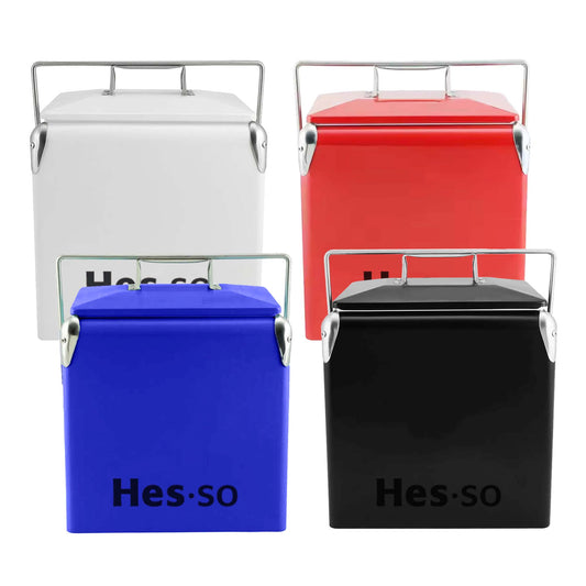 Retro Metal Ice Cooler Box 13L - Simply Merchandise