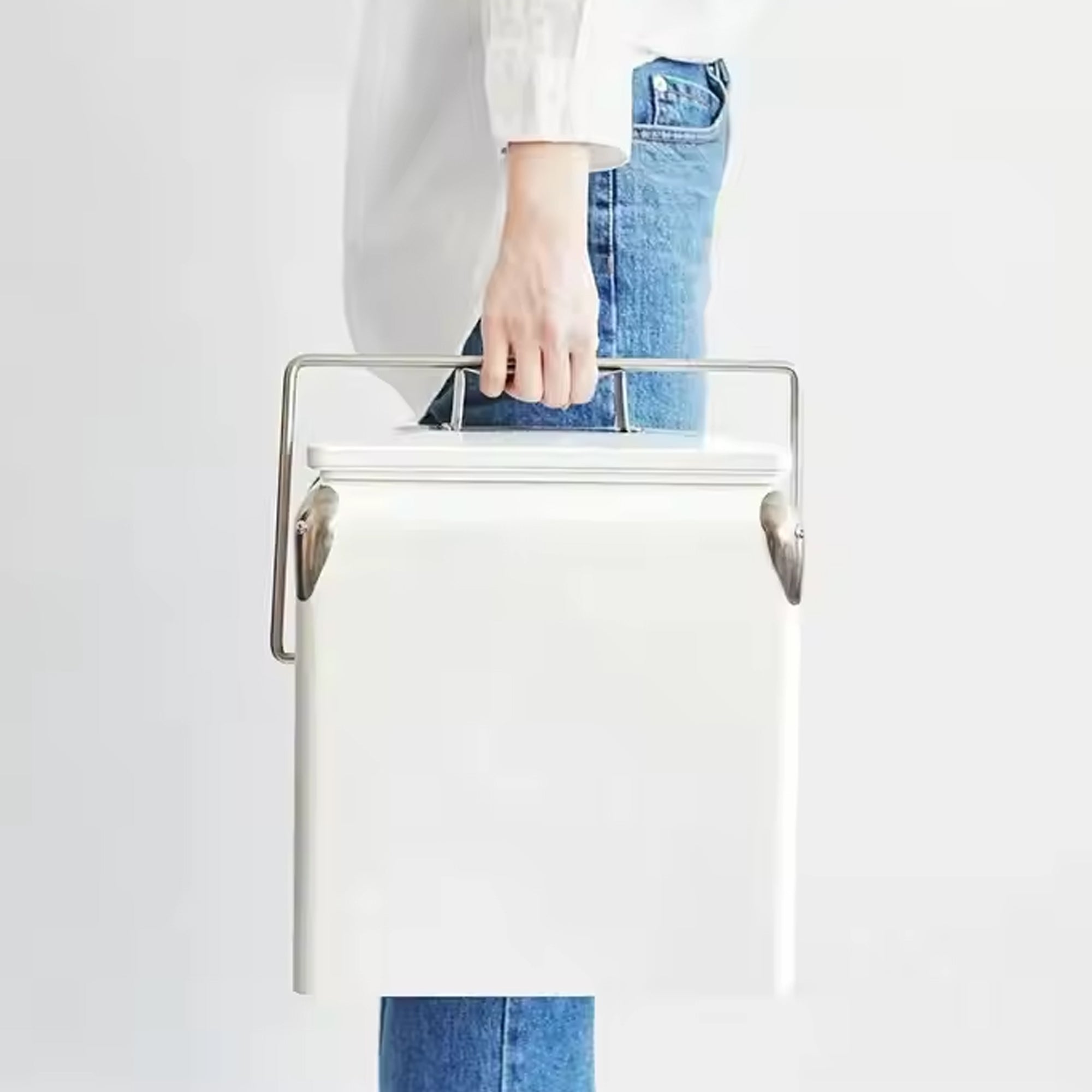 Retro Metal Ice Cooler Box 13L - Simply Merchandise