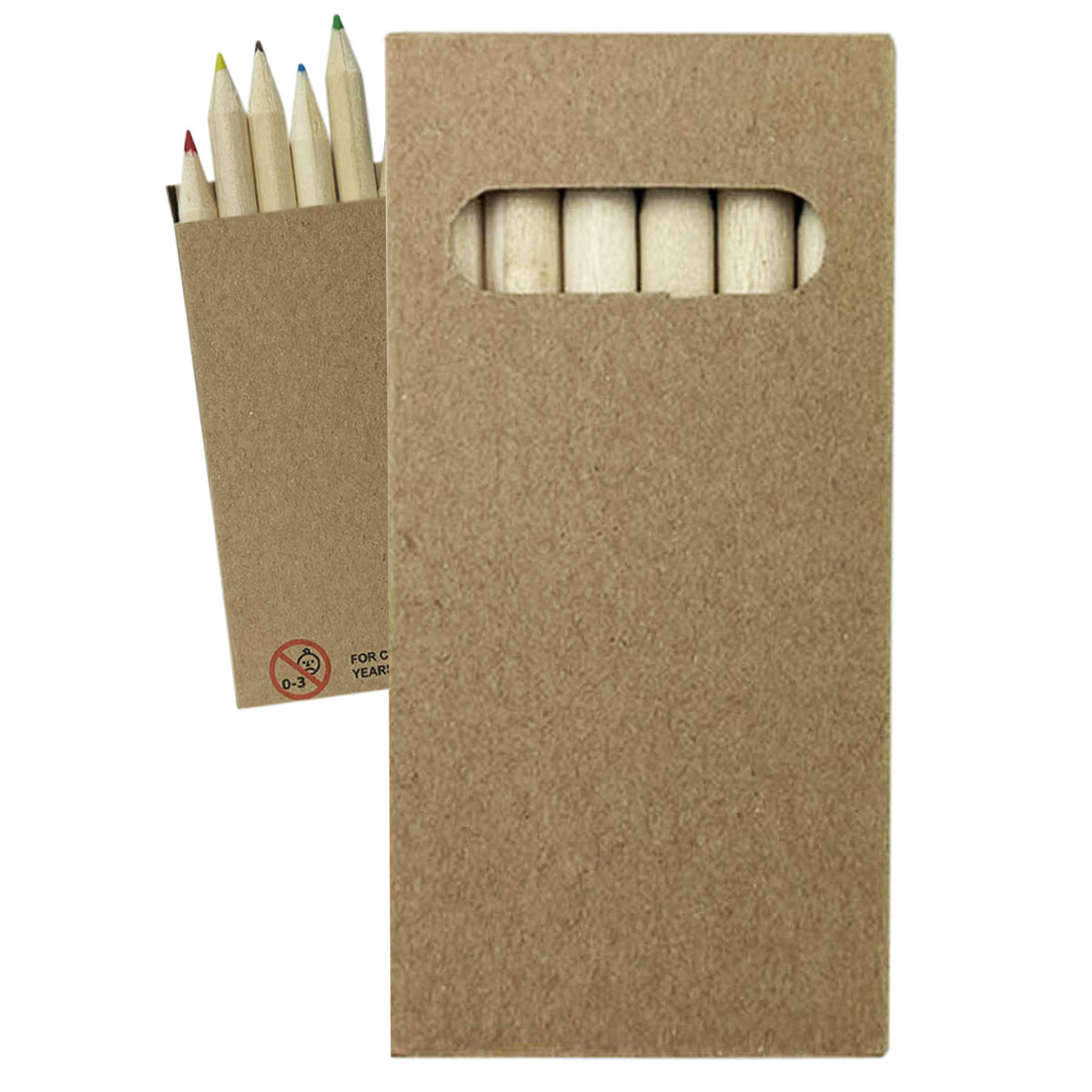 Colour Pencil Pack with custom branded logo - Simply Merchandise