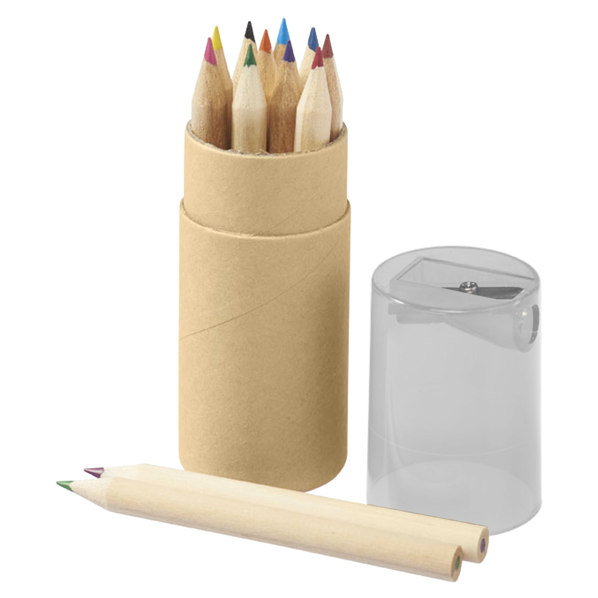 2in1 Colour Pencil Tube - Simply Merchandise