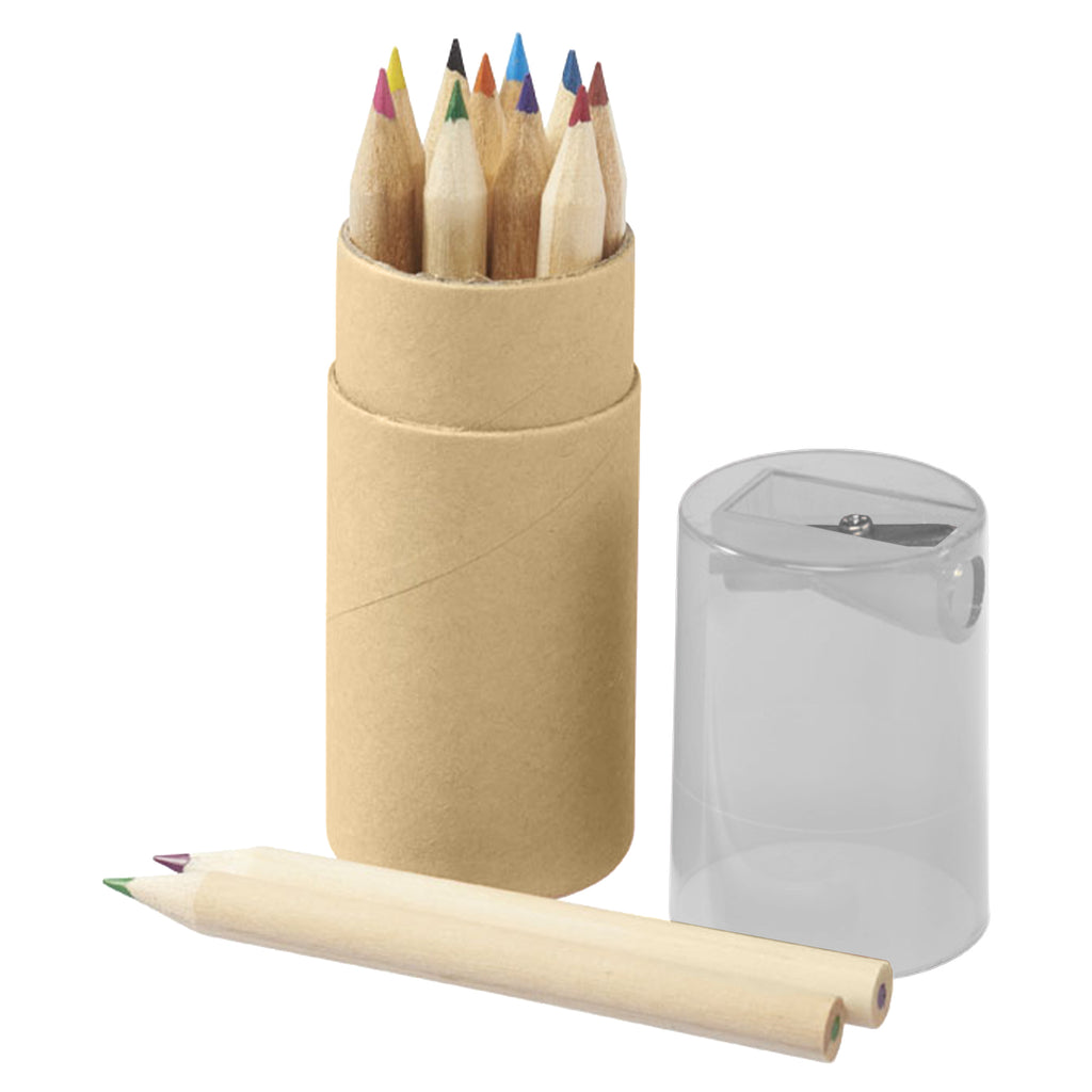 2in1 Colour Pencil Tube - Simply Merchandise