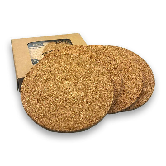 Vineyards Cork Coaster Round Set of 4 - Simply Merchandise